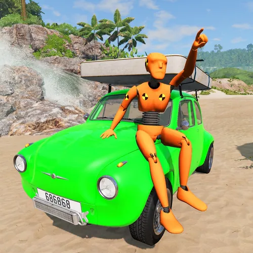 BeamNG Green