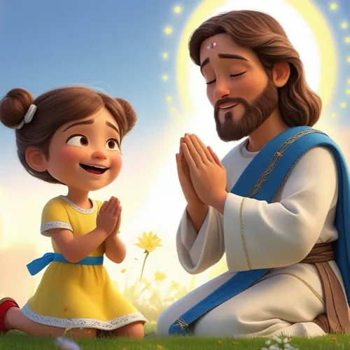 Lili com Jesus