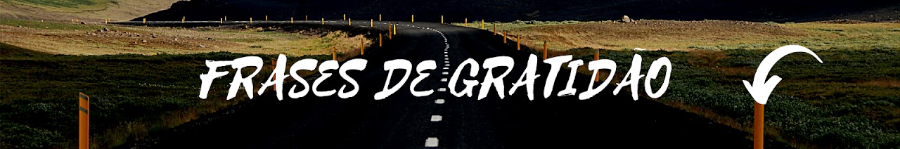 Frases de Gratidão