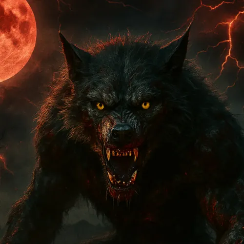 Werewolf Howling of the Midnight