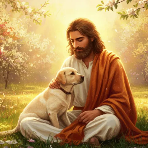 Jesus loves dogs