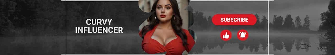 curvy influencer