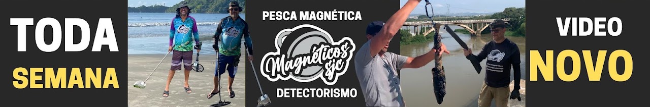 Os Magnéticos SJC / Pesca Magnética e Detectorismo