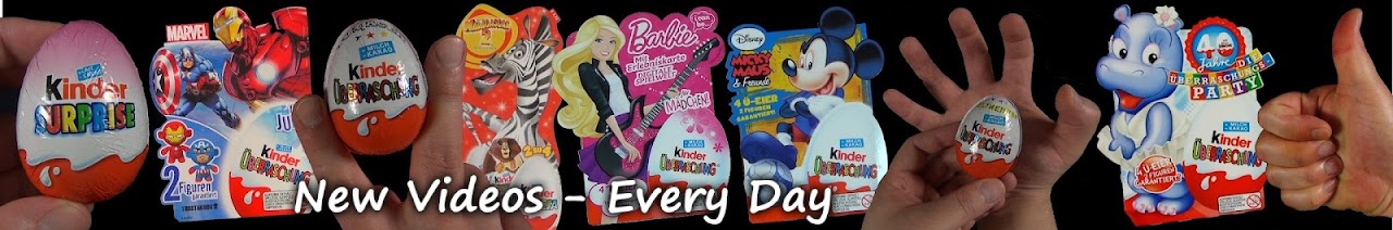 Kinder Surprise Egg Unboxing - EsKannSammeln